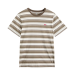 Camiseta LEVI'S® Original Housemark Jen Stripe Maitake Brown - ECRU