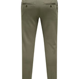 Pantalones ONLY & SONS Slim Bungee cord Gris Oscuro