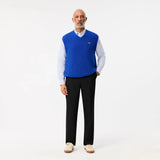 LACOSTE Striped Cotton Oxford Shirt 