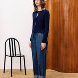 Pantalón FRNCH Oxalis Navy Blue