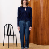 Pantalón FRNCH Oxalis Navy Blue