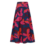 Falda FRNCH Burmese Geo Flowers