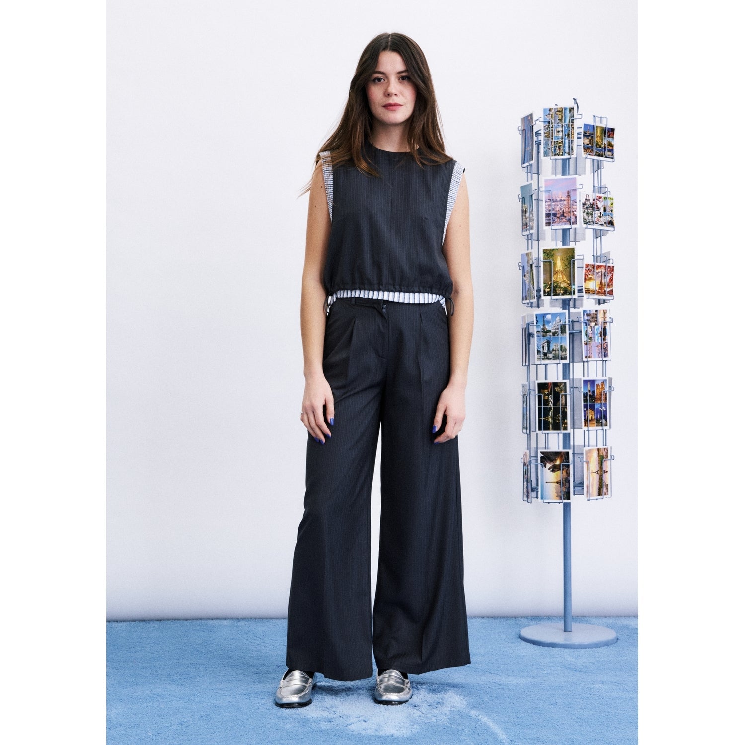 Pantalón FRNCH Jagalchi Gris – fotografía oficial
