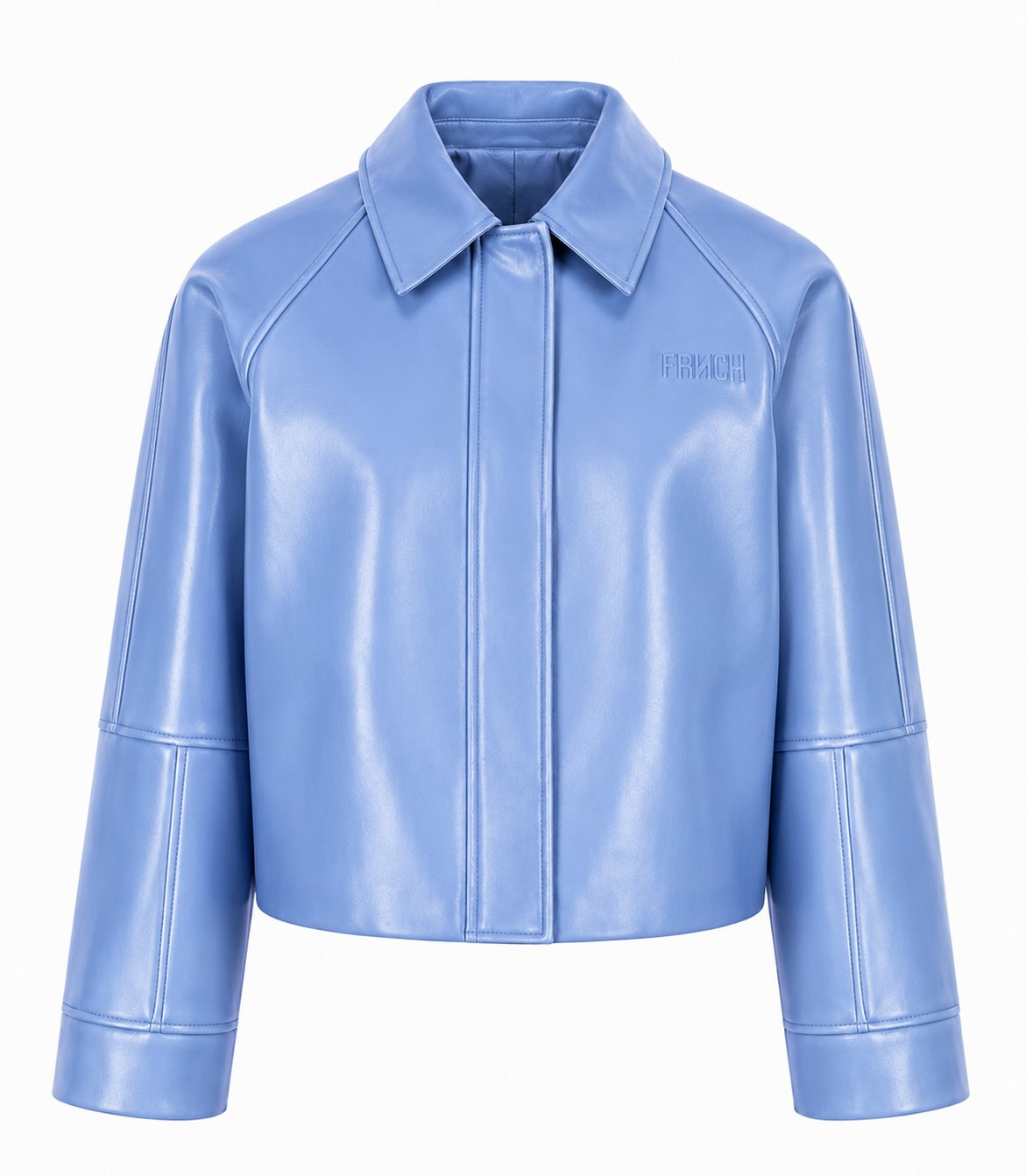 Chaqueta FRNCH Plaka Azul Lavanda, vista de la prenda