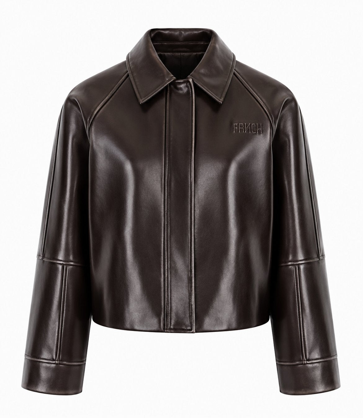 Chaqueta FRNCH Plaka Chocolate, vista frontal