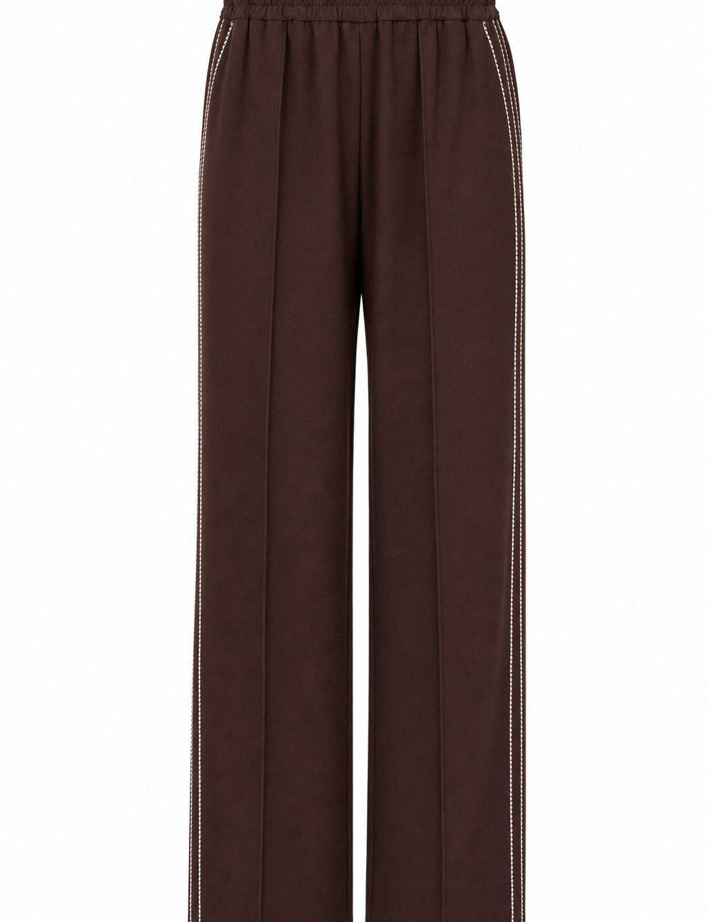 Pantalón FRNCH Hera Chocolate, vista frontal