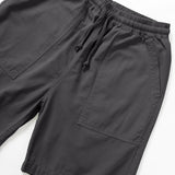 SERVICE WORKS Ripstop Chef Washed Schwarze Shorts