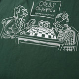 EDMMOND STUDIOS Chess Olympics DK Green T-shirt
