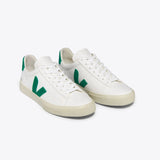 Zapatillas VEJA Campo Chromefree Leather White Emeraude