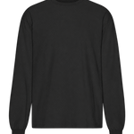Camiseta Oversize Orgánica de Manga Larga COLORFUL STANDARD Deep Black