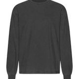 Camiseta Oversize Orgánica de Manga Larga COLORFUL STANDARD Faded Black