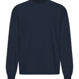 Camiseta Oversize Orgánica de Manga Larga COLORFUL STANDARD Navy Blue