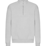 Sudadera COLORFUL STANDARD Unisex Quarter Zip Orgánica Faded Grey