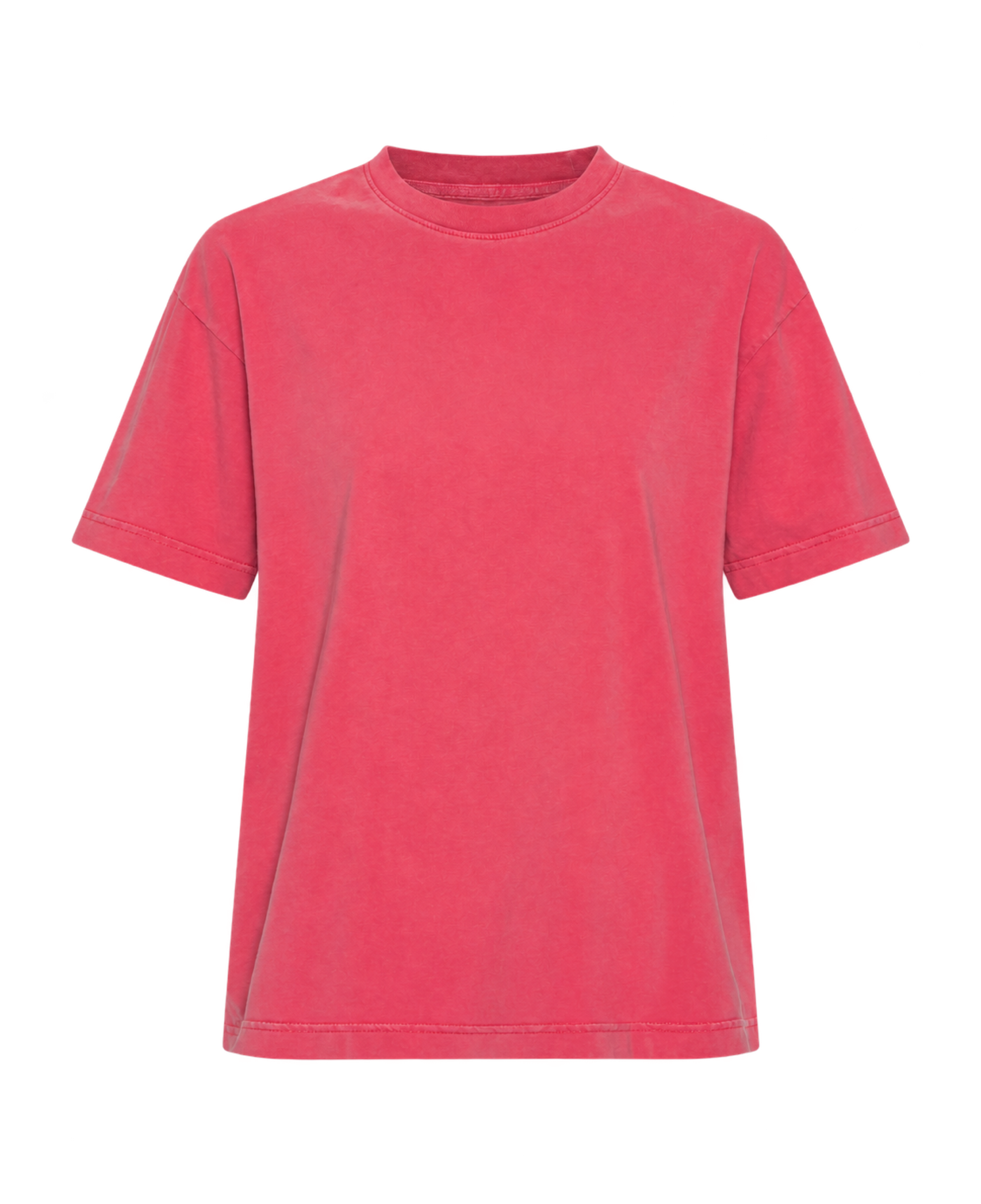 Camiseta Oversize Orgánica COLORFUL STANDARD Faded Red