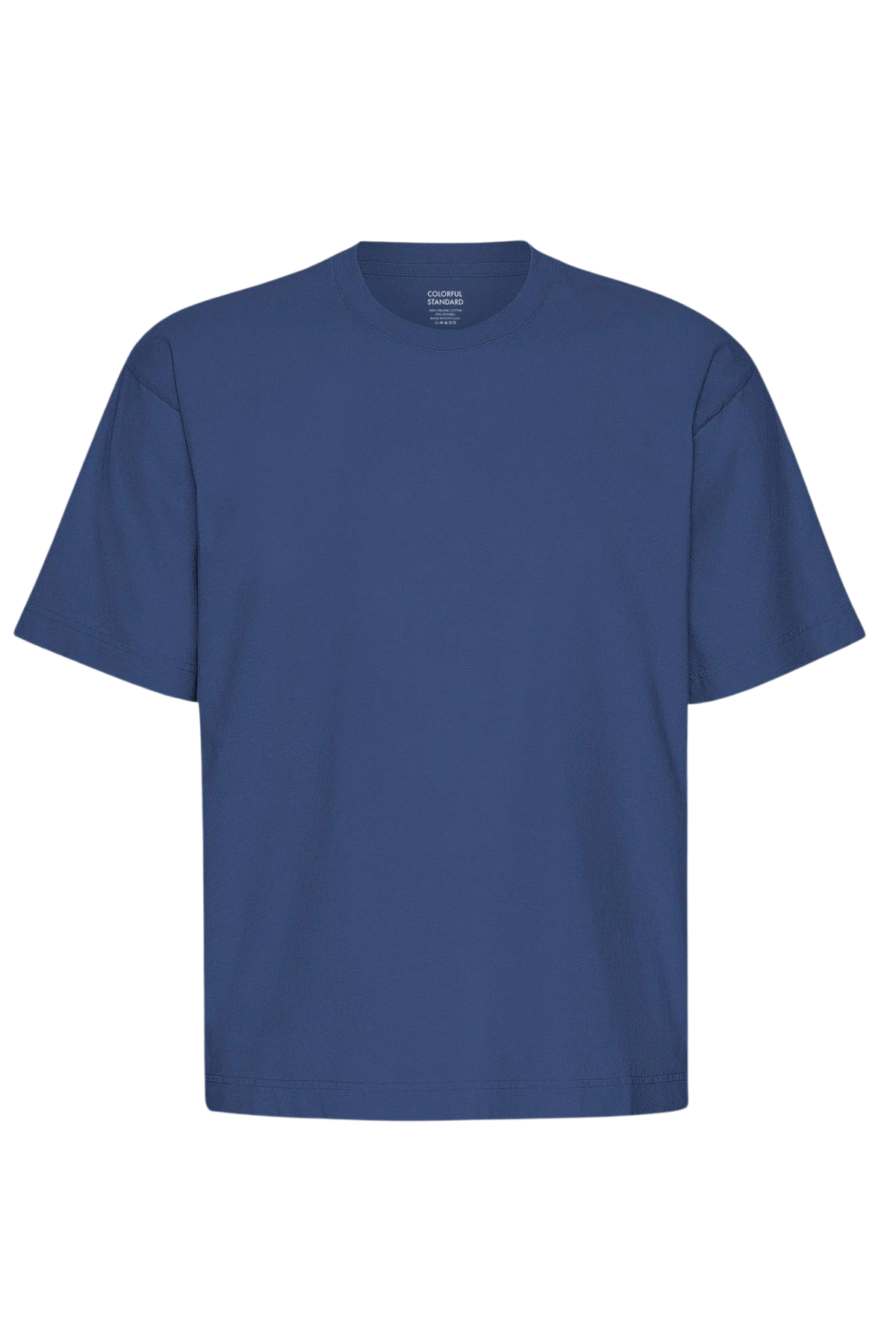 Camiseta Colorful Standard Oversize Marine Blue
