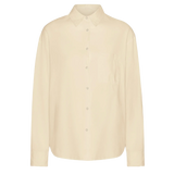 COLORFUL STANDARD Damen Oversize Weiches Gelbes Hemd 