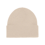 Unisex-Mütze aus recycelter Merinowolle in verblasstem Rosa