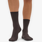 Calcetín Colorful Standard Clásico Orgánico Mujer - Coffee Brown