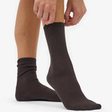 Calcetín Colorful Standard Clásico Orgánico Mujer - Coffee Brown