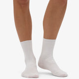 Calcetín COLORFUL STANDARD Clásico Orgánico Mujer - Optical White