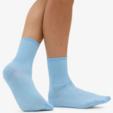 Calcetín COLORFUL STANDARD Clásico Orgánico Mujer - Seaside Blue