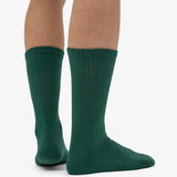 Organic Active Socke Smaragdgrün
