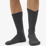 Organic Active Socke Lavagrau