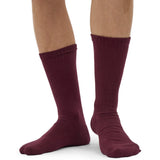 Calcetines COLORFUL STANDARD Active Orgánicos Oxblood Red