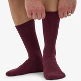Calcetines COLORFUL STANDARD Active Orgánicos Oxblood Red