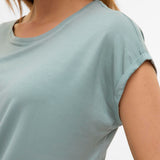 Camiseta VERO MODA plain Gray mist