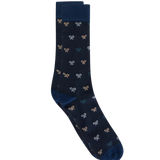 Calcetines SILBON Multiraquetas Colores Azul