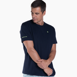 Camiseta MEDUSA BAY Classic Logo Bordado Azul Marino