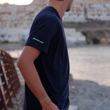 Camiseta MEDUSA BAY Classic Logo Bordado Azul Marino