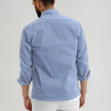 Sobrecamisa MEDUSA BAY Vancouver Azul Lavado