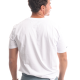 Camiseta MEDUSA BAY Classic Logo Bordado Blanco