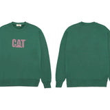 Sudadera CAT WWR Big Logo Hunter Greens