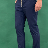 MEDUSA BAY T Jogginghose. Marineblaue Gabardine