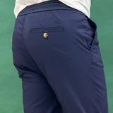 MEDUSA BAY T Jogginghose. Marineblaue Gabardine