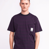 Camiseta OLOW Clover Carbon Black & Plum