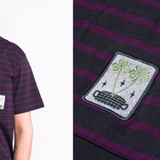 Camiseta OLOW Clover Carbon Black & Plum