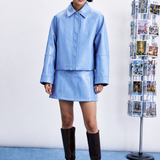 Chaqueta FRNCH Plaka Azul Lavanda