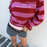 Polo YUXUS Fleur "Memories" Red