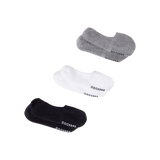 Pack of 3 DOCKERS® No Show Socks Black / White / Gray