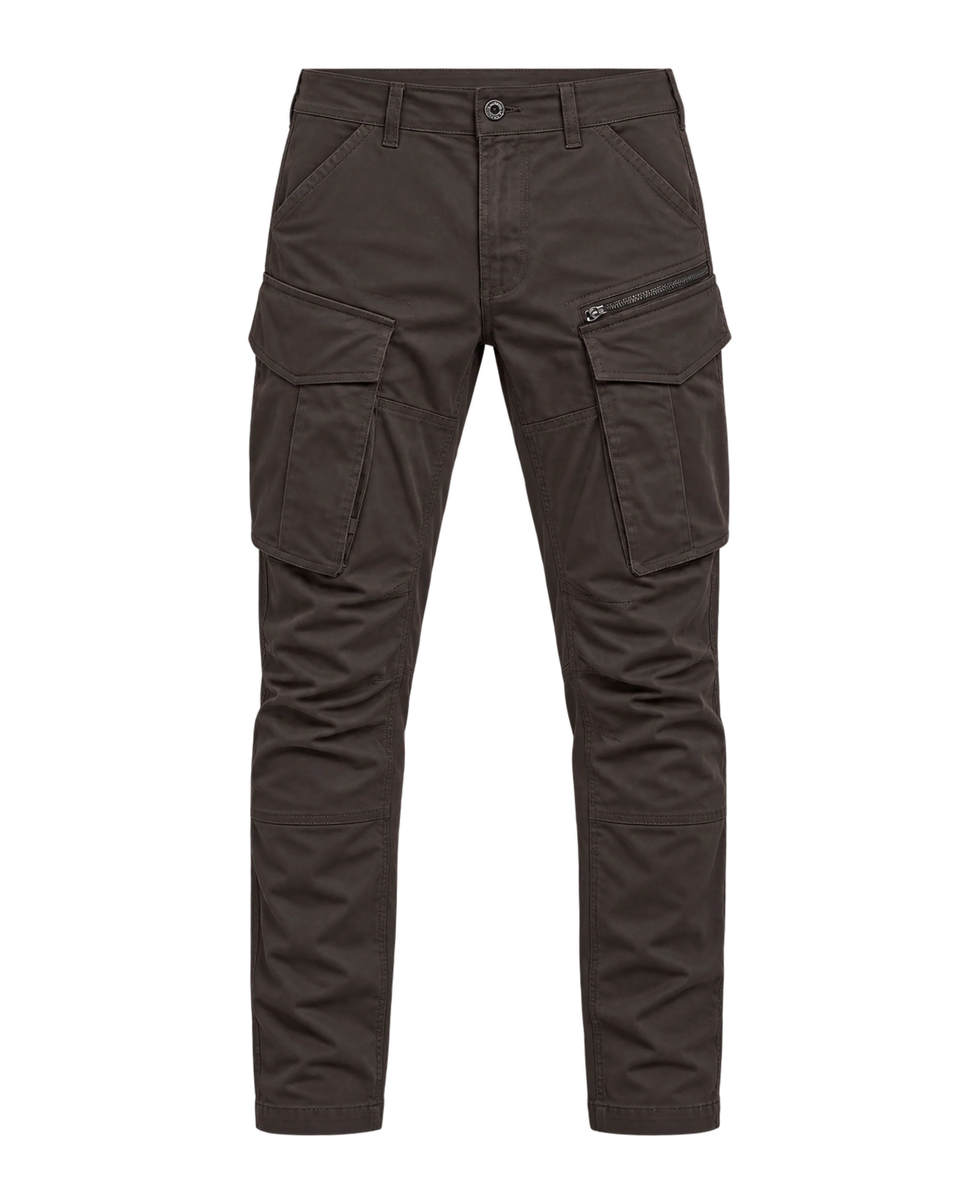 Pantalones G-STAR RAW Rovic Zip 3D Raven - flat frontal transparente