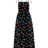 Vestido SUGARHILL Willa Black Summer Joy