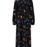 Vestido SUGARHILL Darcie Black Rainbow Folk Bird
