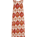 Vestido SUGARHILL Gretchen Palm Waves Tile