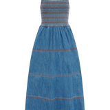 Vestido SUGARHILL Murren Washed Blue Denim
