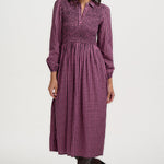 Vestido SUGARHILL Diana Midi Rose Gingham — vista 3