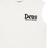 Camiseta DEUS EX MACHINA Knucklebones Muscle Dirty White
